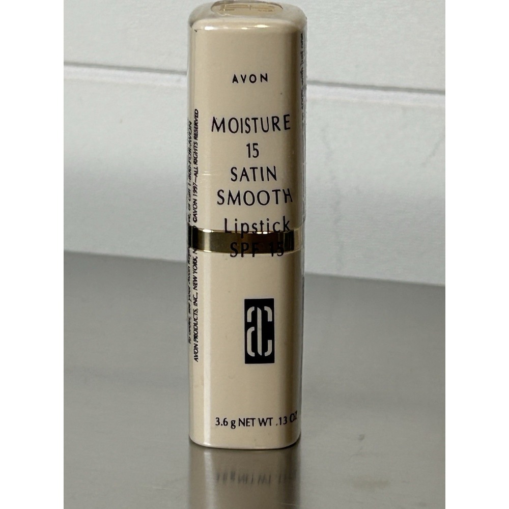 Avon Moisture 15 Satin Smooth Lipstick Spf 15 Antique Mauve 403 SEALED Vintage